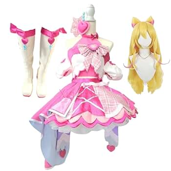 プリキュア 咲良うた cos靴 サイズ：25 材質：PU Amazon.co.jp: [fenglei] 実物撮影！プリキュアシリーズ 咲良